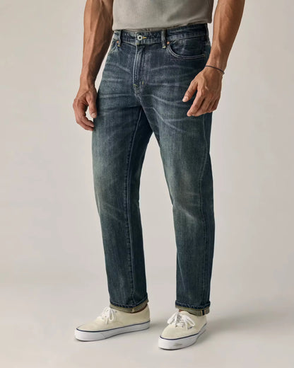 Stretch Selvedge Denim - HB Straight