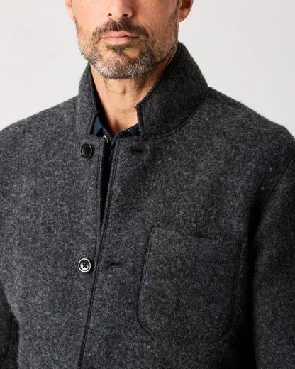 Boiled Wool Chore Blazer