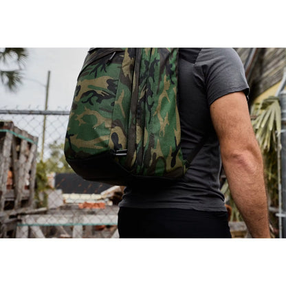 GR2 Waxed Woodland Camo Backpack - 34L