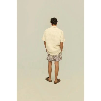 Camp Collar Waffle Shirt