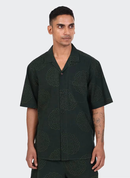 Ronen Camp Collar Short Sleeve Shirt