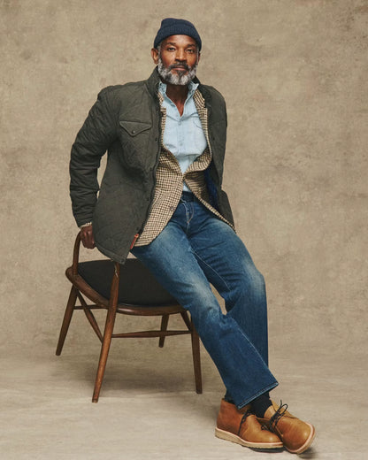 The Hammer Straight Stretch Selvedge Denim Jeans
