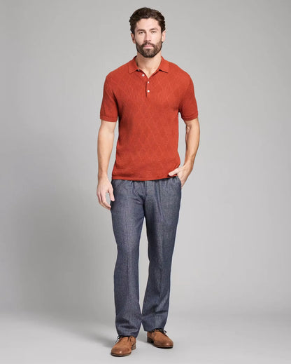 Diamond Sweater Polo