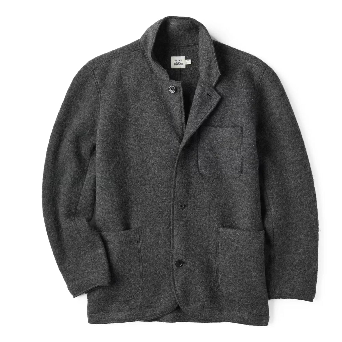 Boiled Wool Chore Blazer