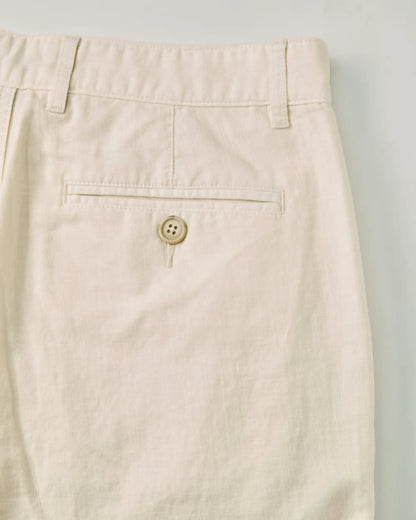 Cotton Linen Chino - HB Straight