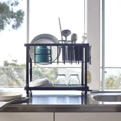 2 Level Dish Drainer Rack