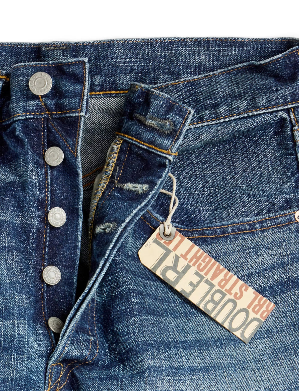 Straight Fit Selvedge Denim Jeans
