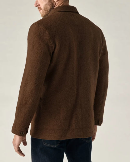 Boiled Wool Chore Blazer