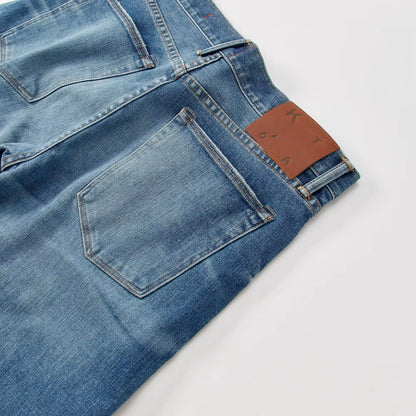 The Pen Slim Straight Stretch Selvedge Denim Jeans