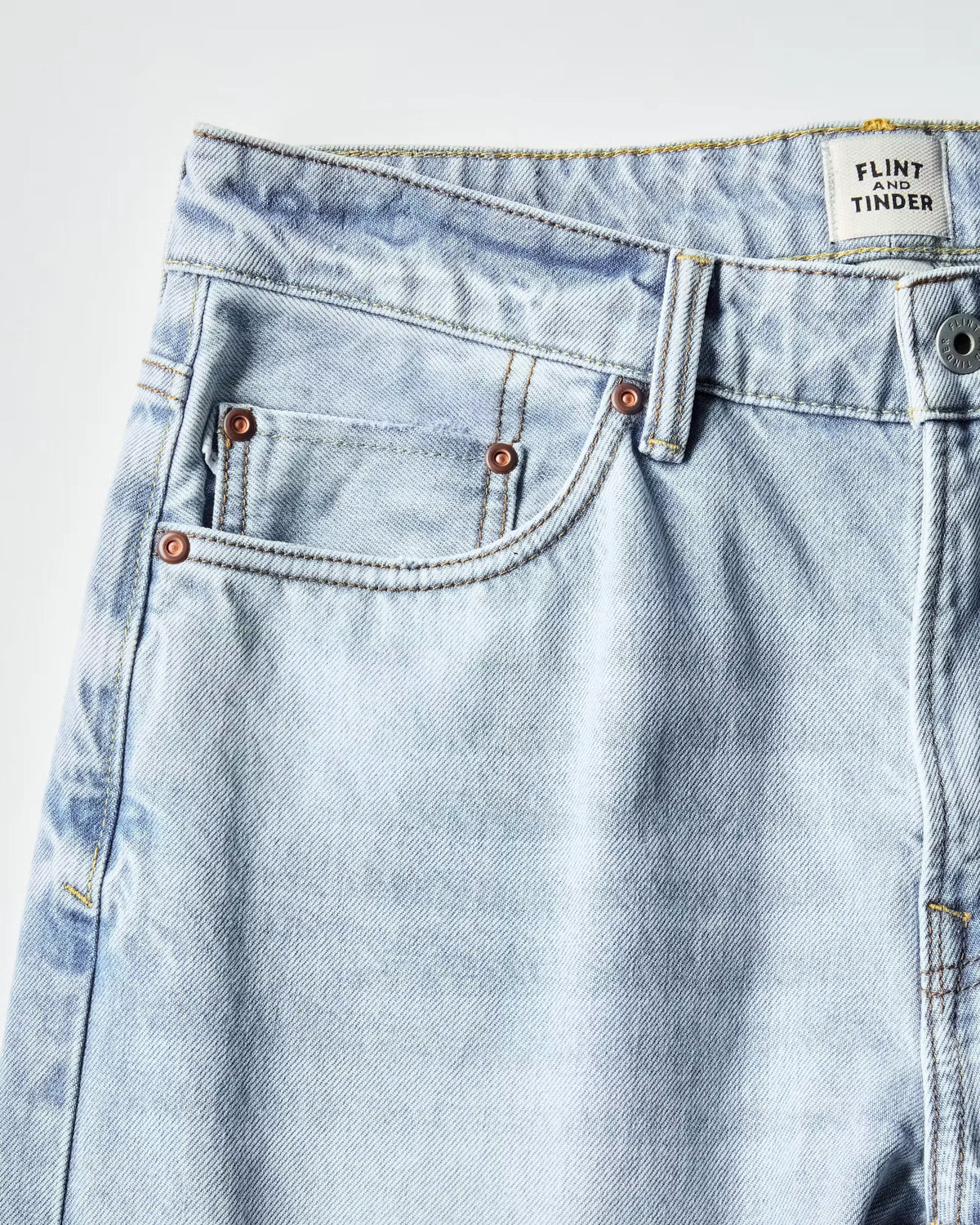 All-Cotton Selvedge Denim - HB Straight