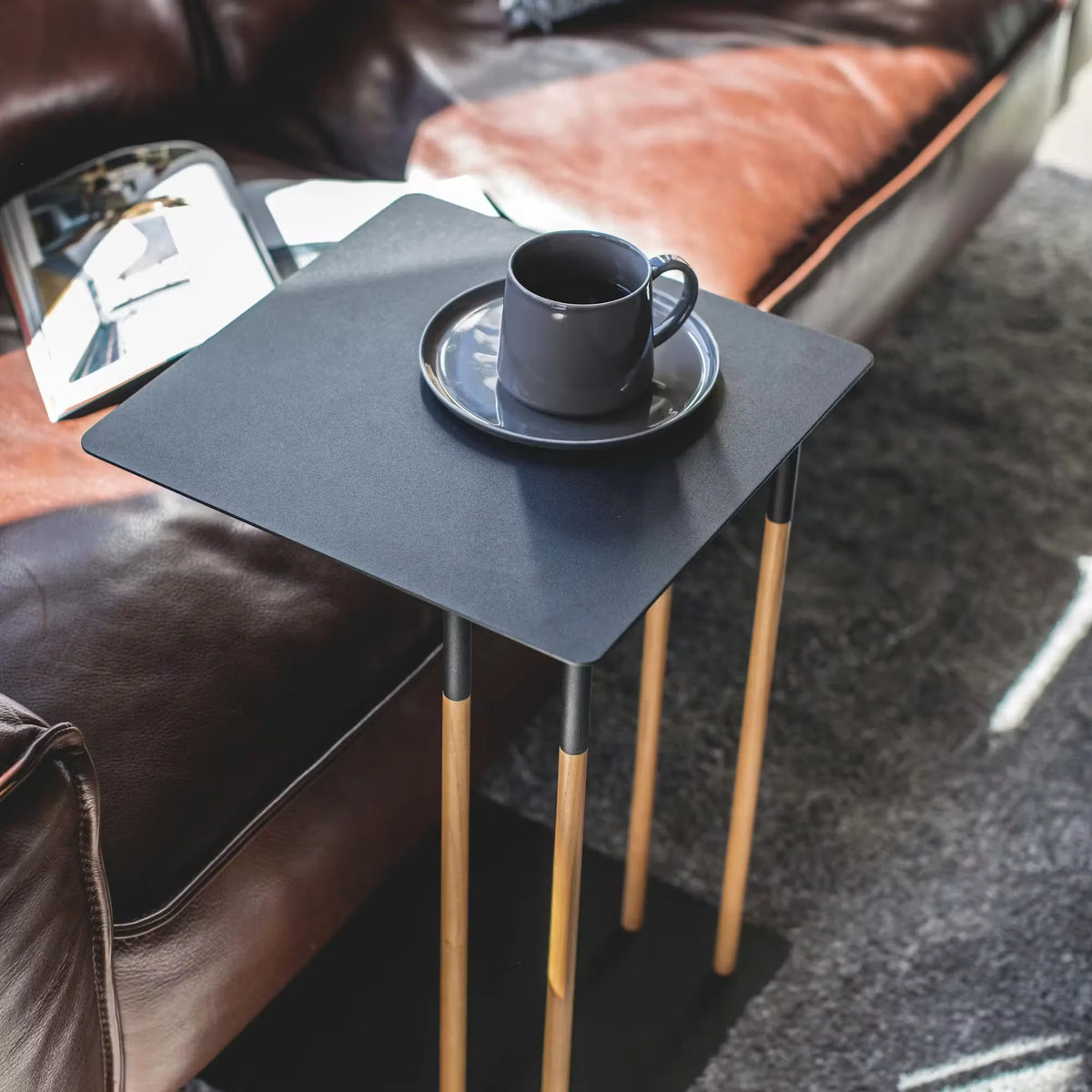 Plain Sliding Side Table