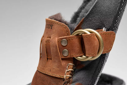 Huckberry x Quoddy Ring Mule Shearling Slipper