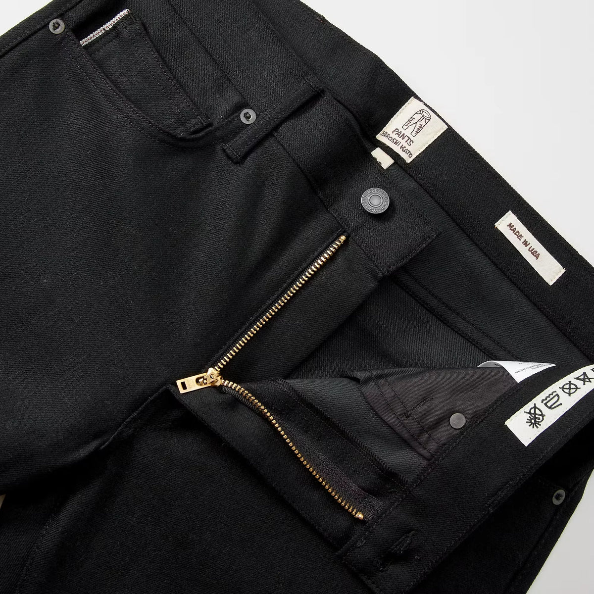 The Pen Slim Straight Stretch Selvedge Denim Jeans