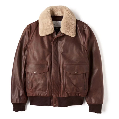 Buffalo Bomber Leather Jacket