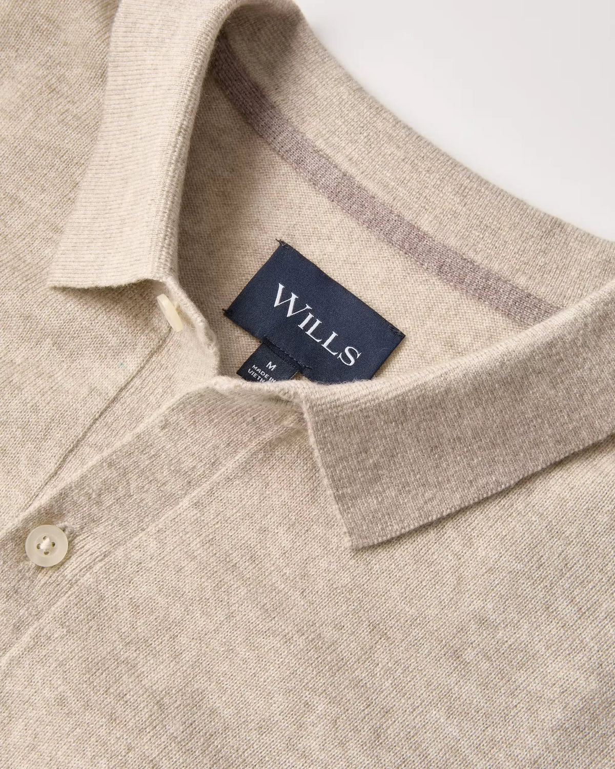 EasyCash Merino Long Sleeve Polo Cardigan
