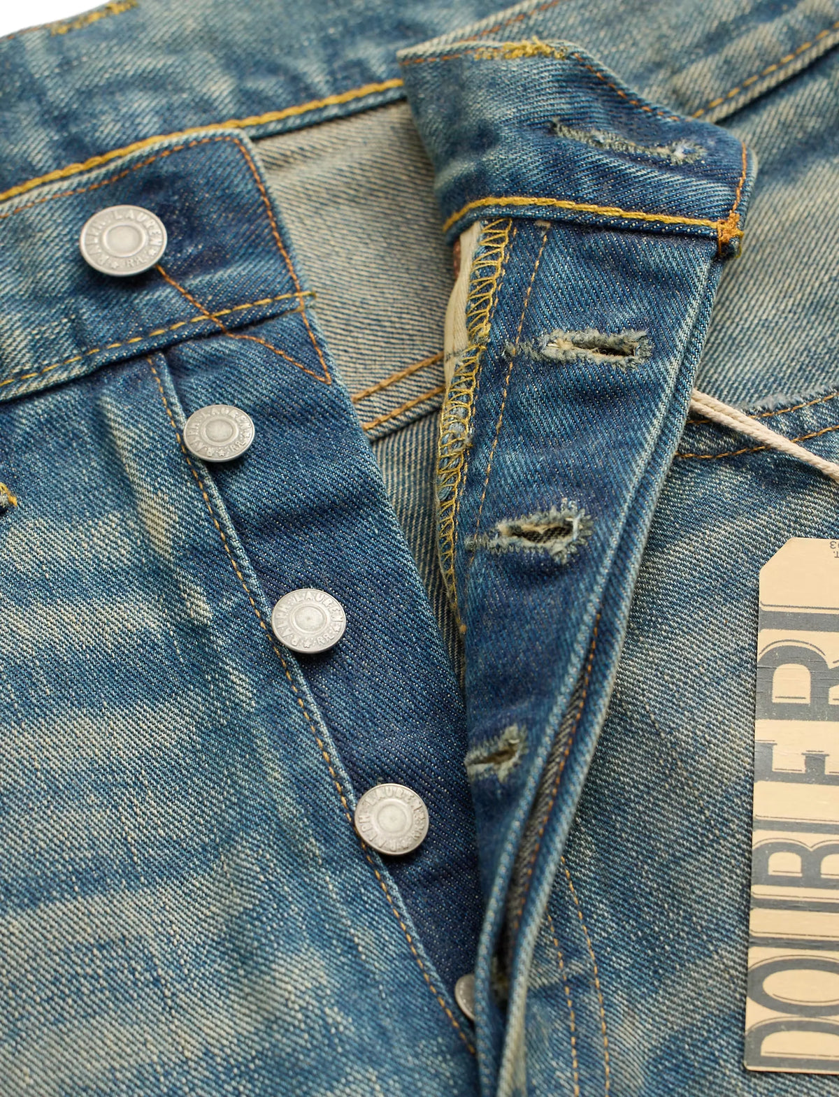 Straight Fit Selvedge Denim Jeans
