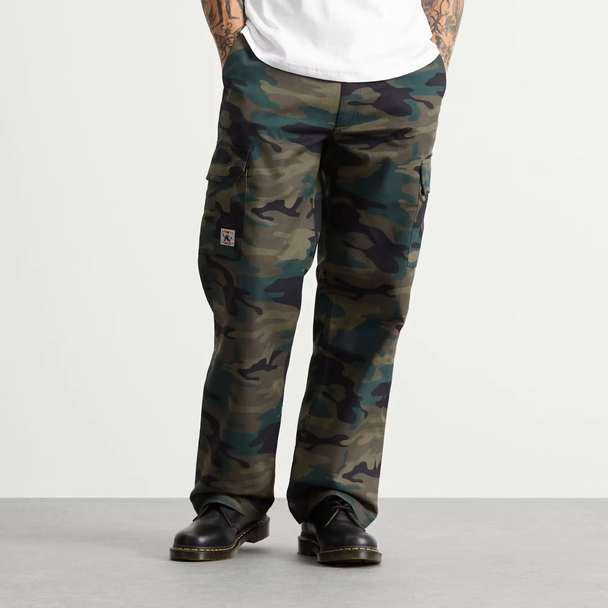Utility Cotton Twill Cargo Pant