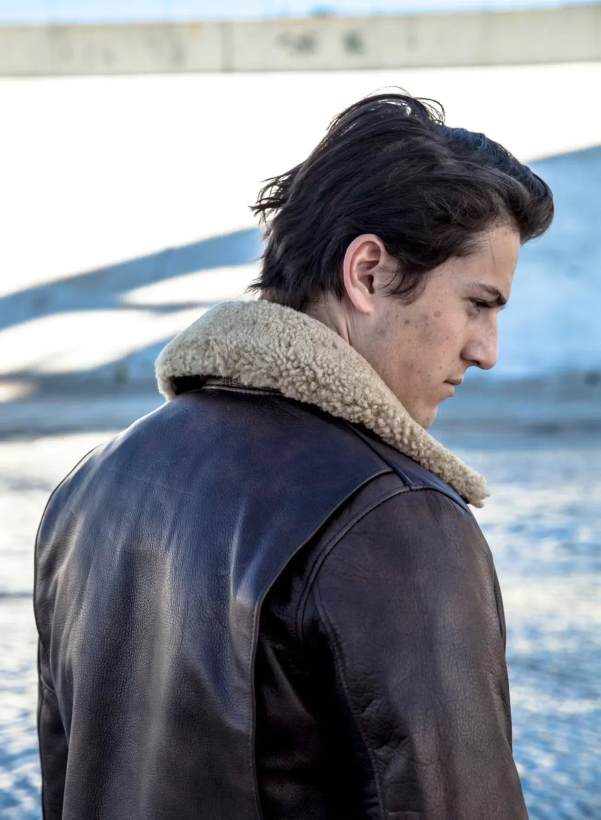 Buffalo Bomber Leather Jacket