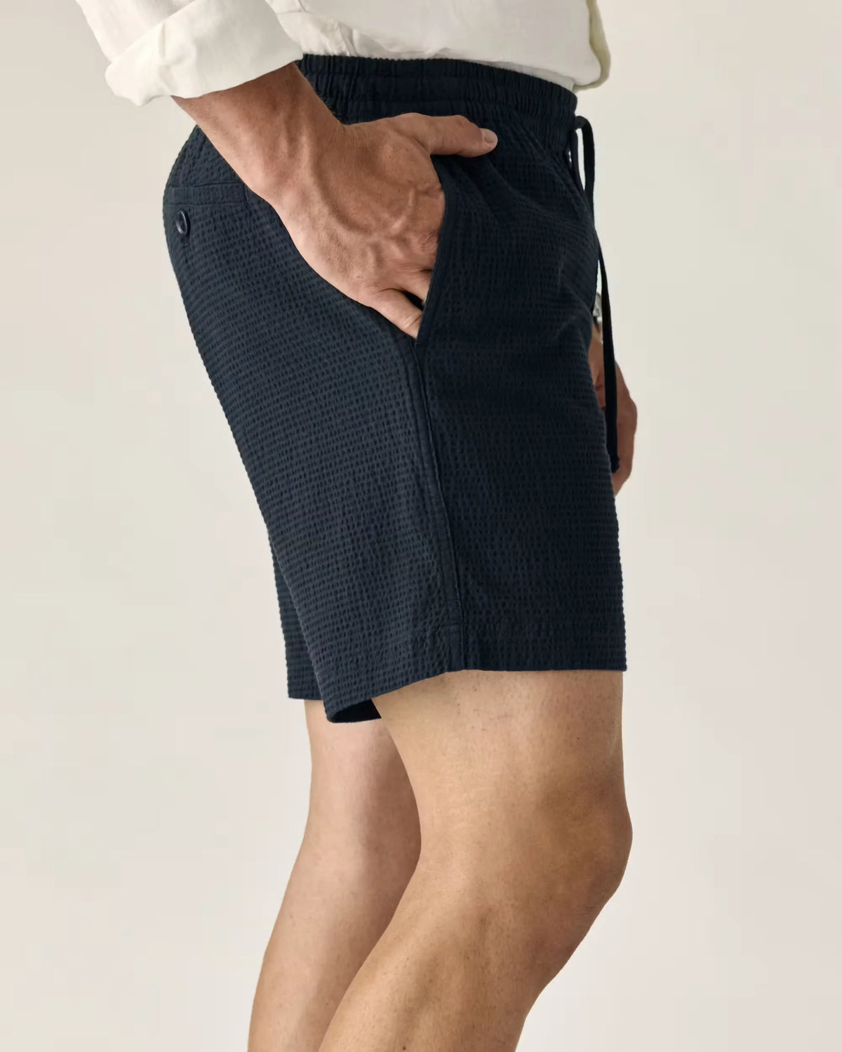 Drawstring Canoe Short - 7"