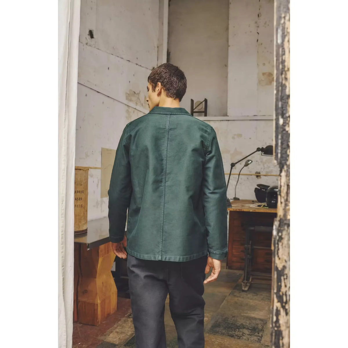 French Work Chore Jacket