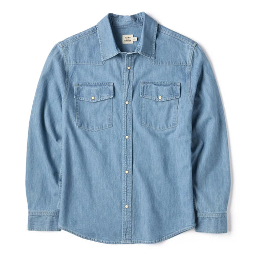 Bone Button Western Shirt
