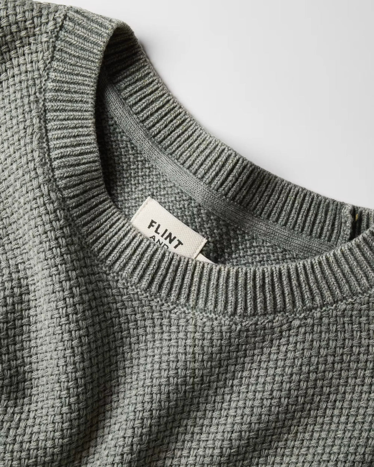 Washed Cotton Crewneck