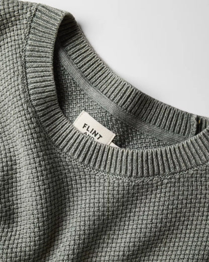 Washed Cotton Crewneck