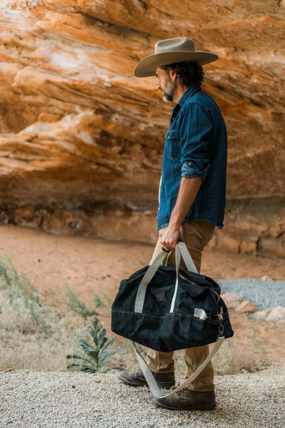 Neelum Duffel Bag - Denim