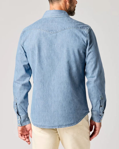 Bone Button Western Shirt