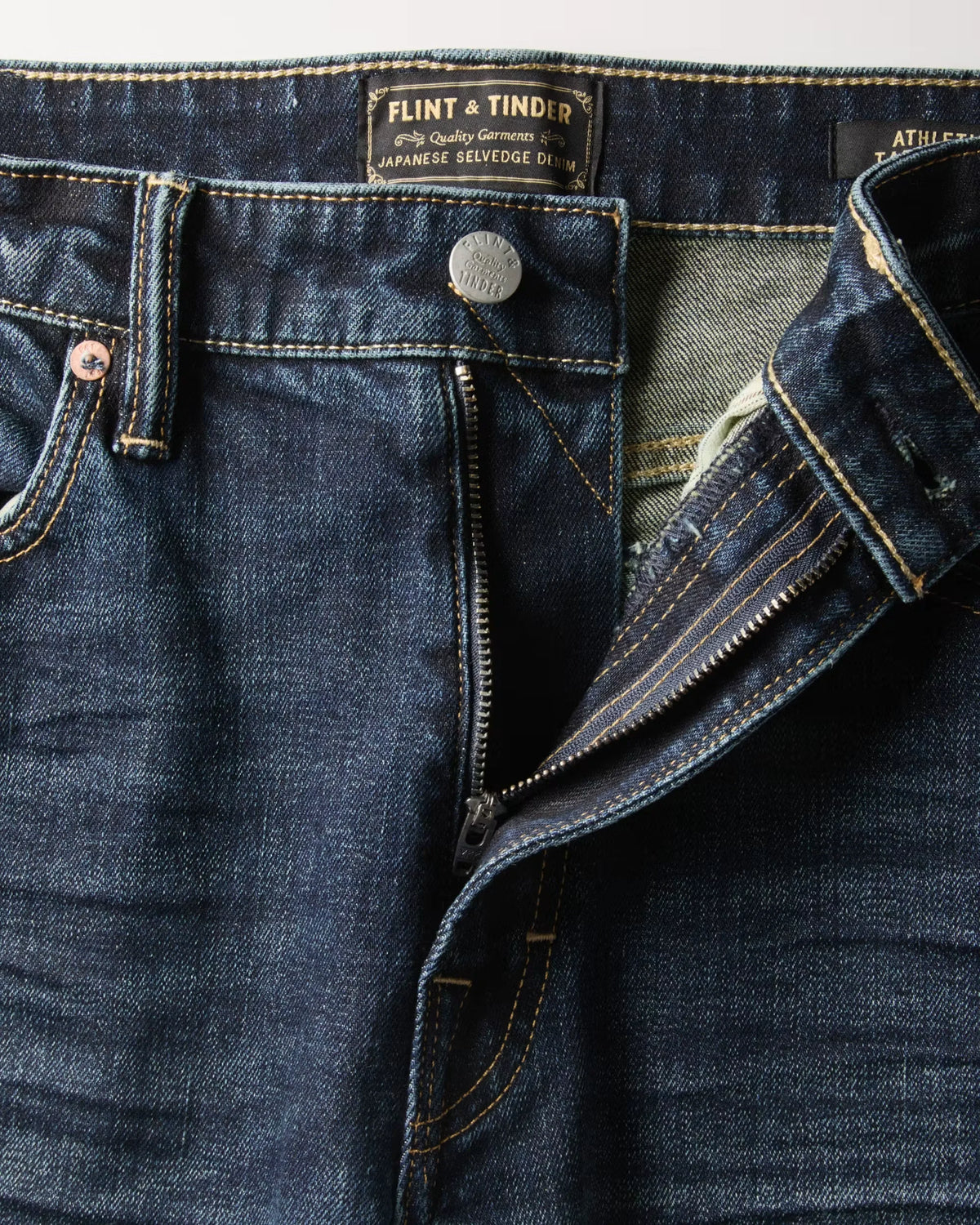 Japanese Stretch Selvedge Denim - HB Athletic Tapered