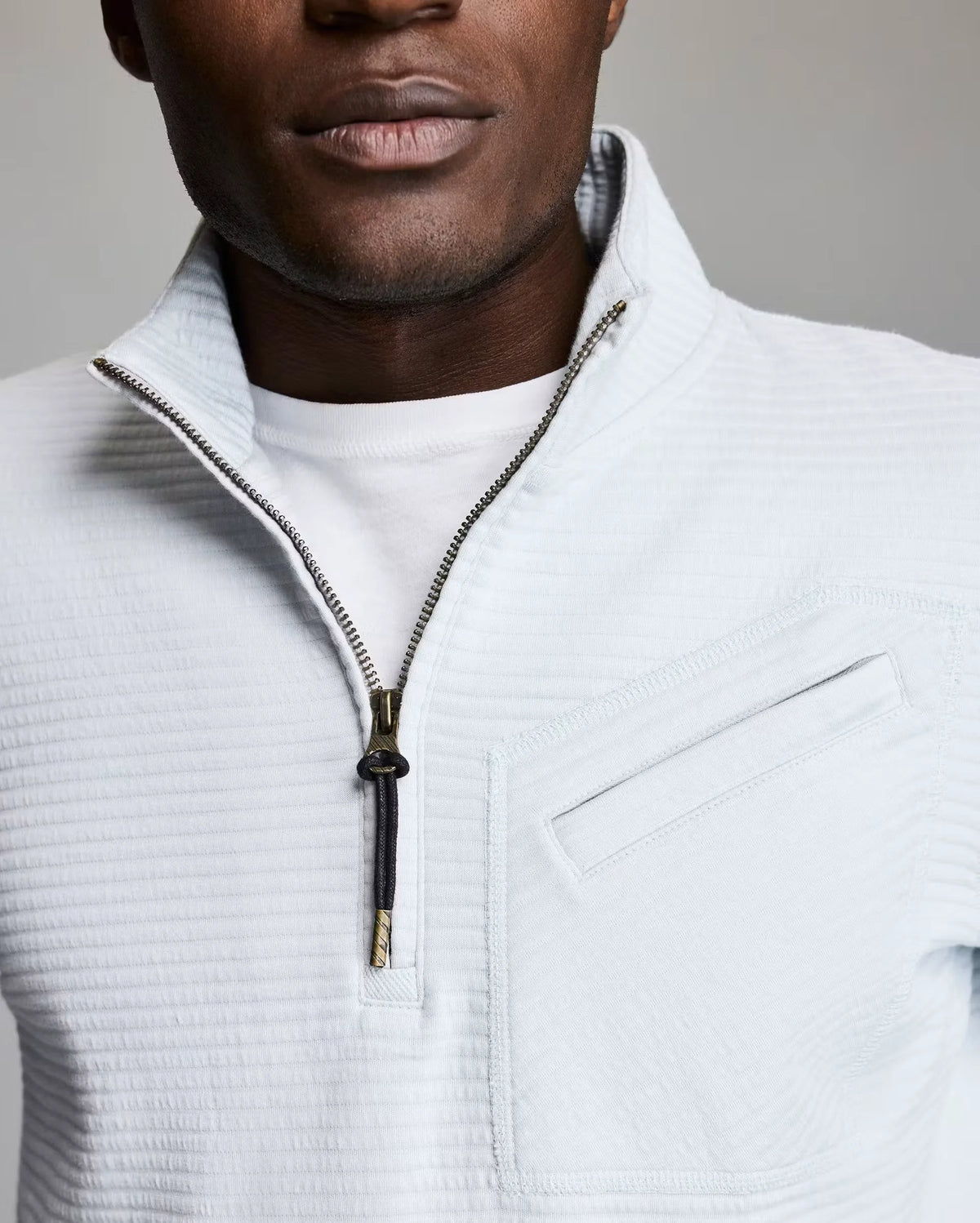 Quilted Half-Zip