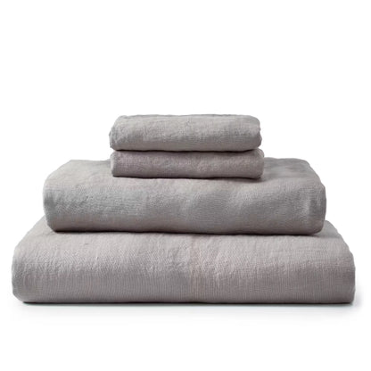 Stonewashed Linen Sheet Set - Queen