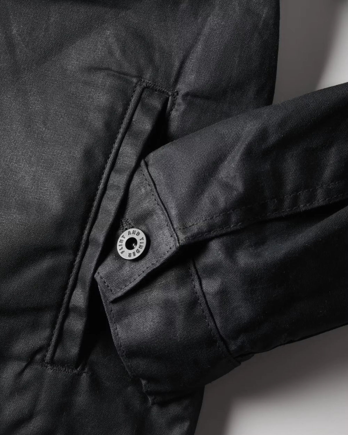 Flannel-Lined Waxed Trucker Jacket
