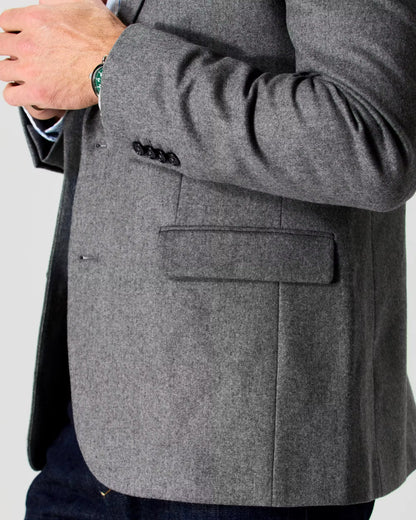 Stretch Wool Blazer