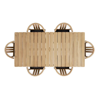 The Outdoor Dining Set - 6 Chairs