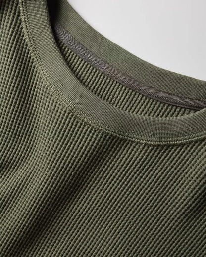 Waffle Thermal Crewneck