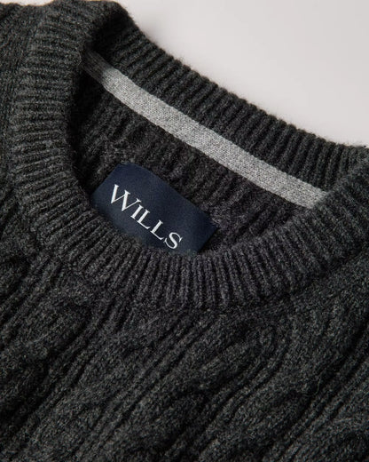EasyCash Merino Cable Knit Sweater
