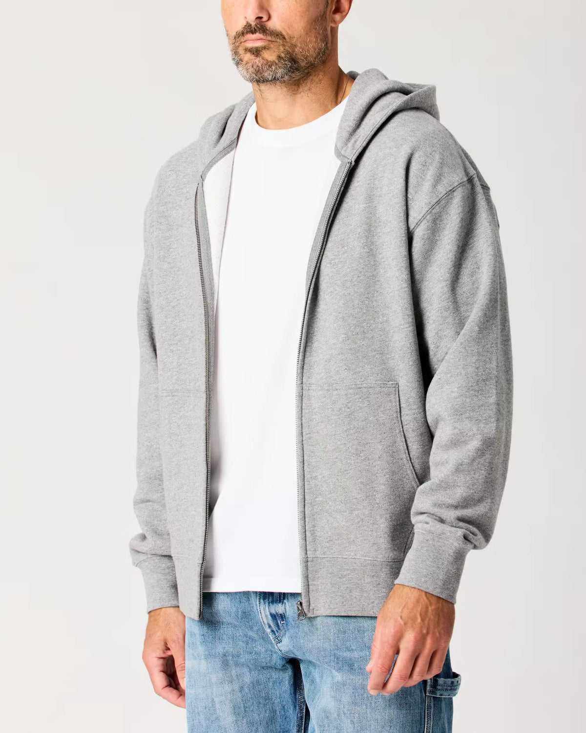 Midweight Terry Full-Zip Hoodie