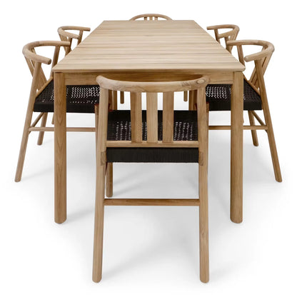 The Outdoor Dining Set - 6 Chairs