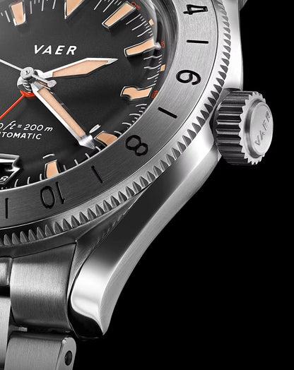 G5 Pacific Steel GMT Watch