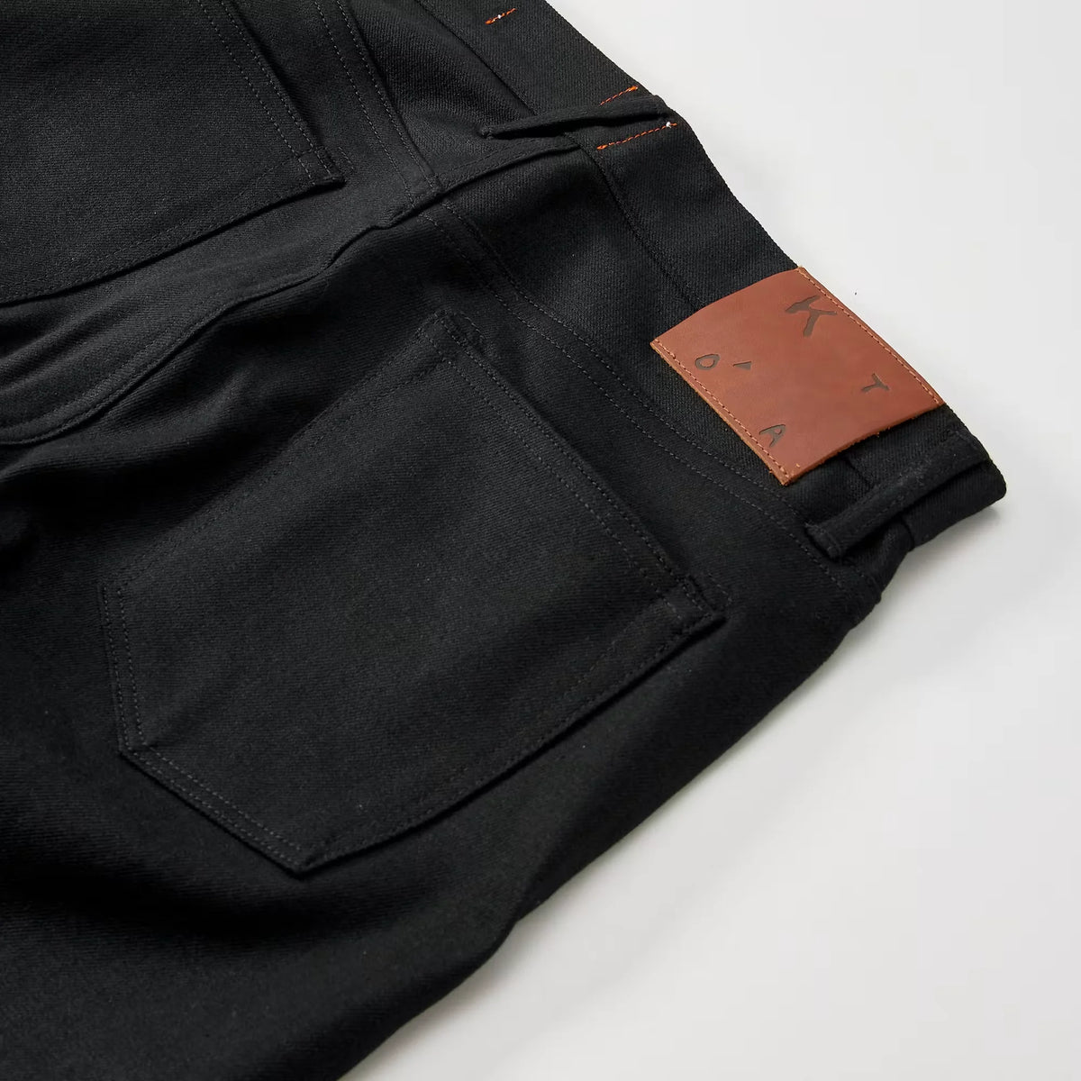 The Pen Slim Straight Stretch Selvedge Denim Jeans