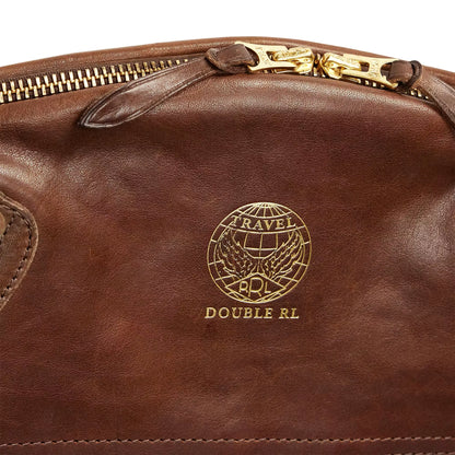 Cotton/Leather Garment Bag