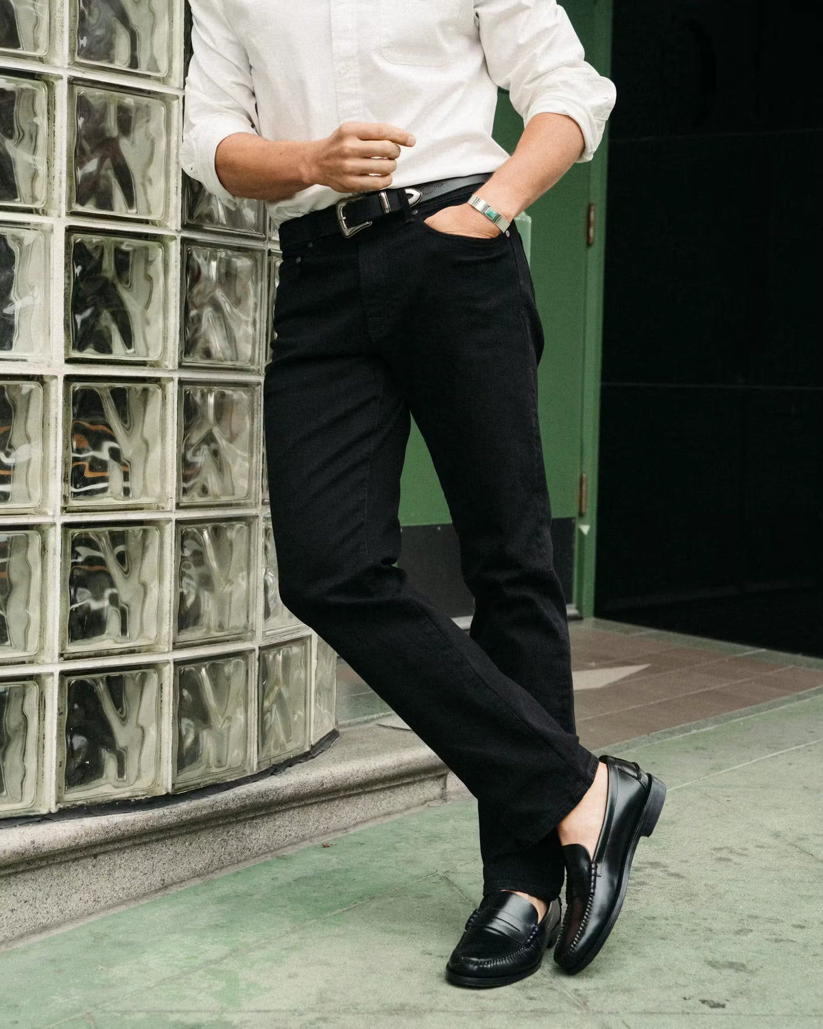 Stretch Selvedge Denim - HB Straight