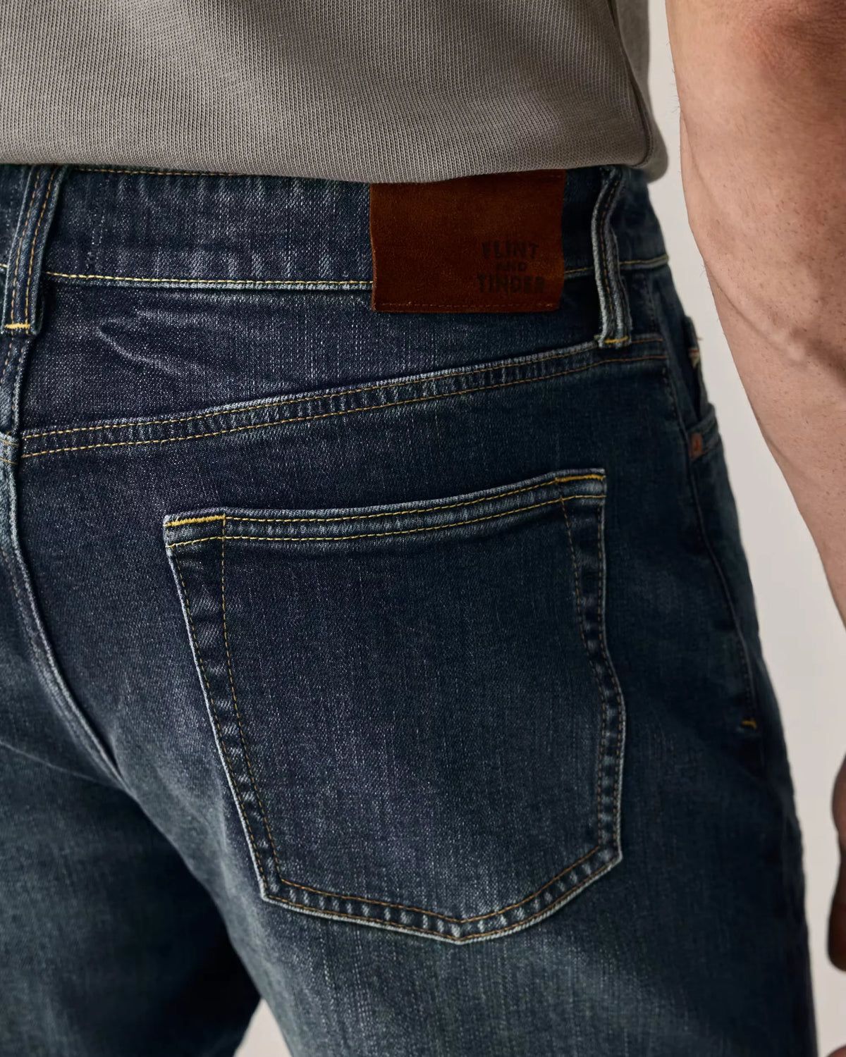 Stretch Selvedge Denim - HB Athletic Tapered