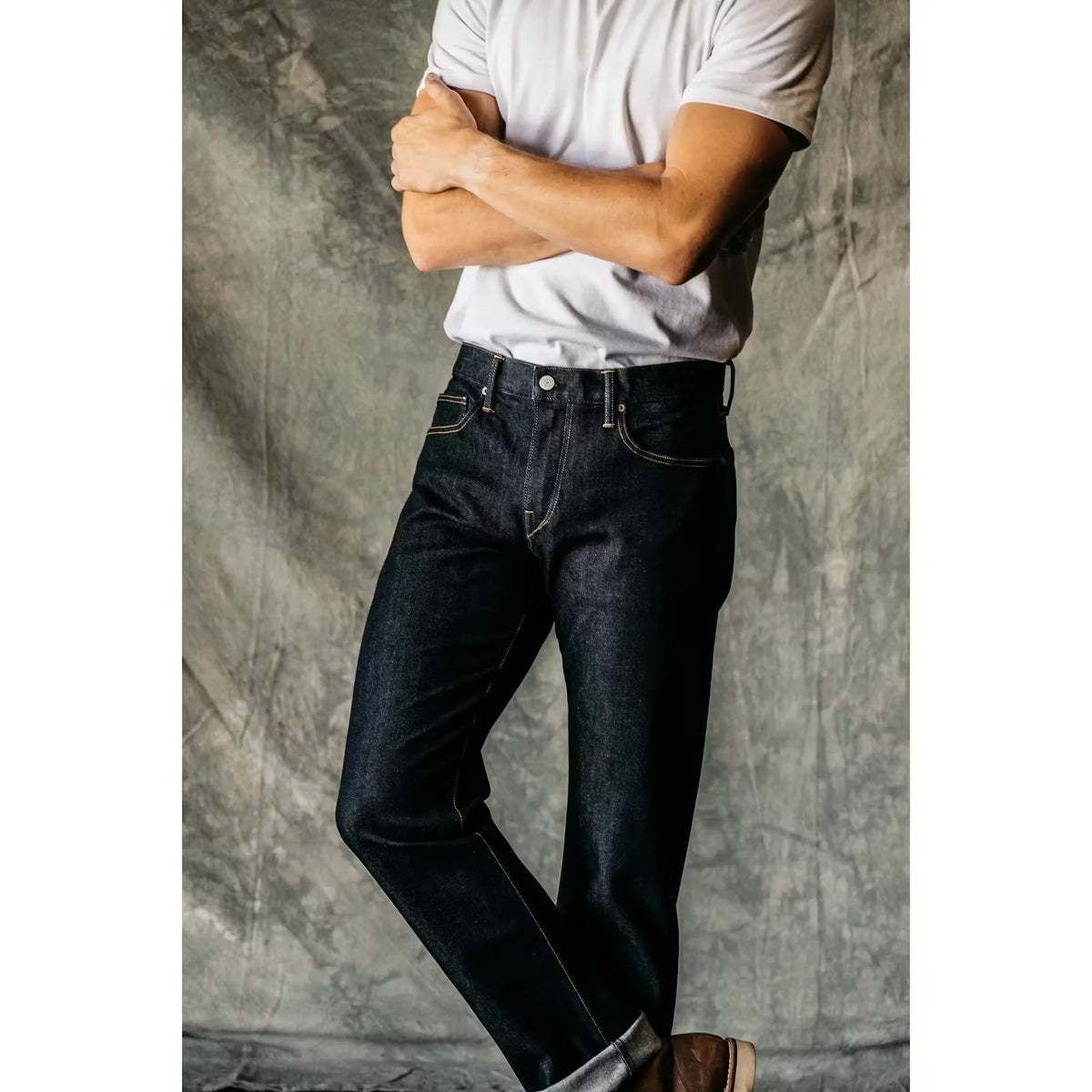 The Hammer Straight Stretch Selvedge Denim Jeans