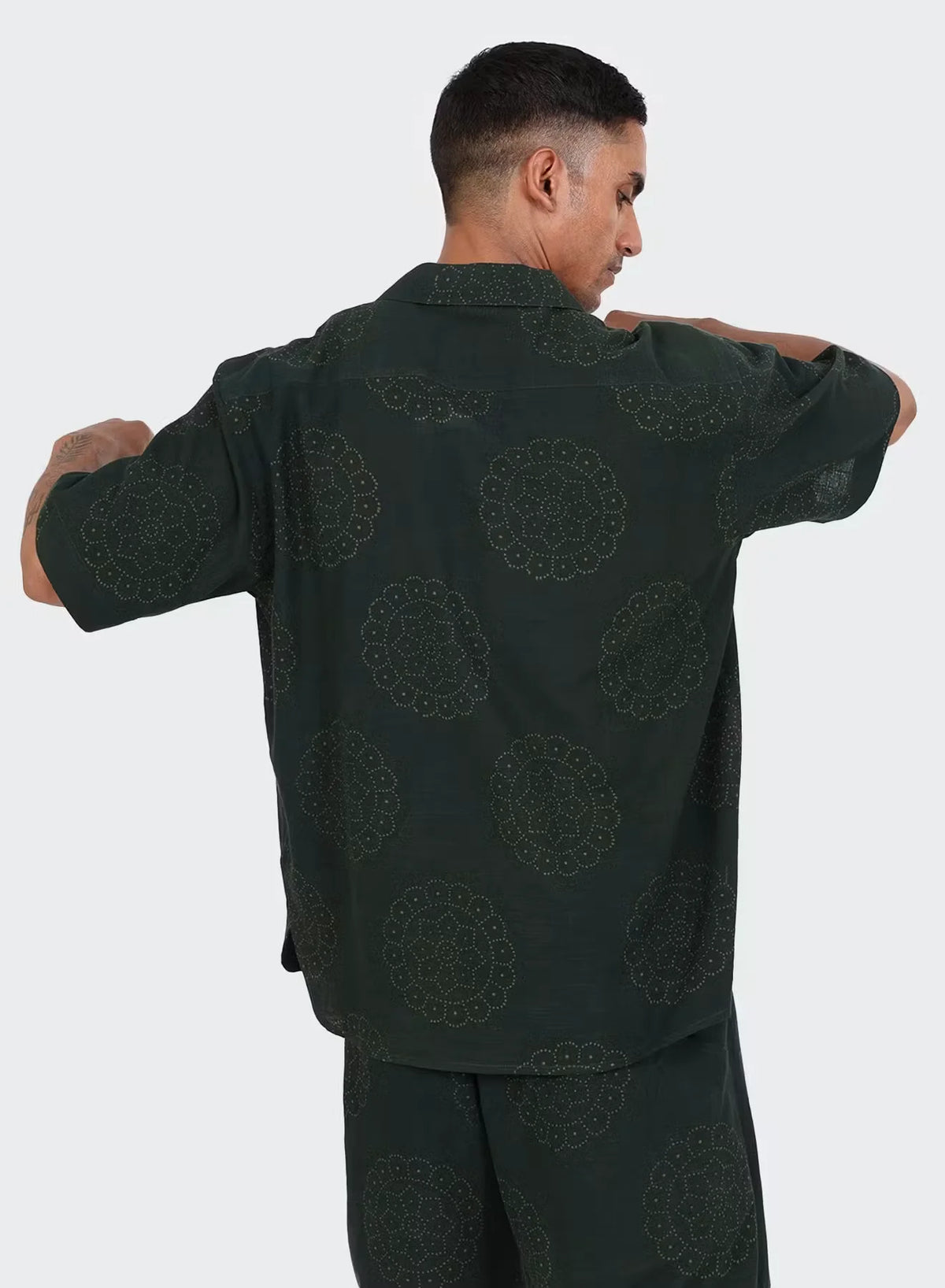 Ronen Camp Collar Short Sleeve Shirt
