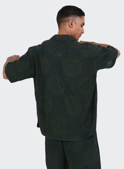 Ronen Camp Collar Short Sleeve Shirt