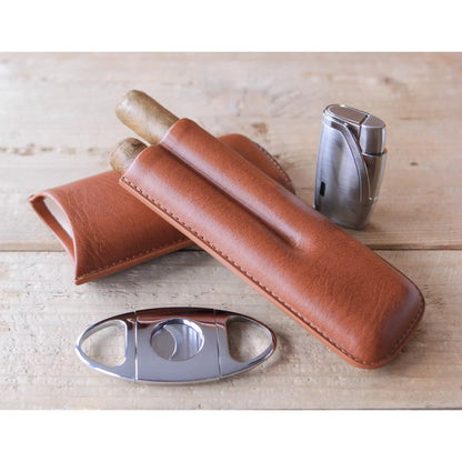Two-Cigar Travel Case