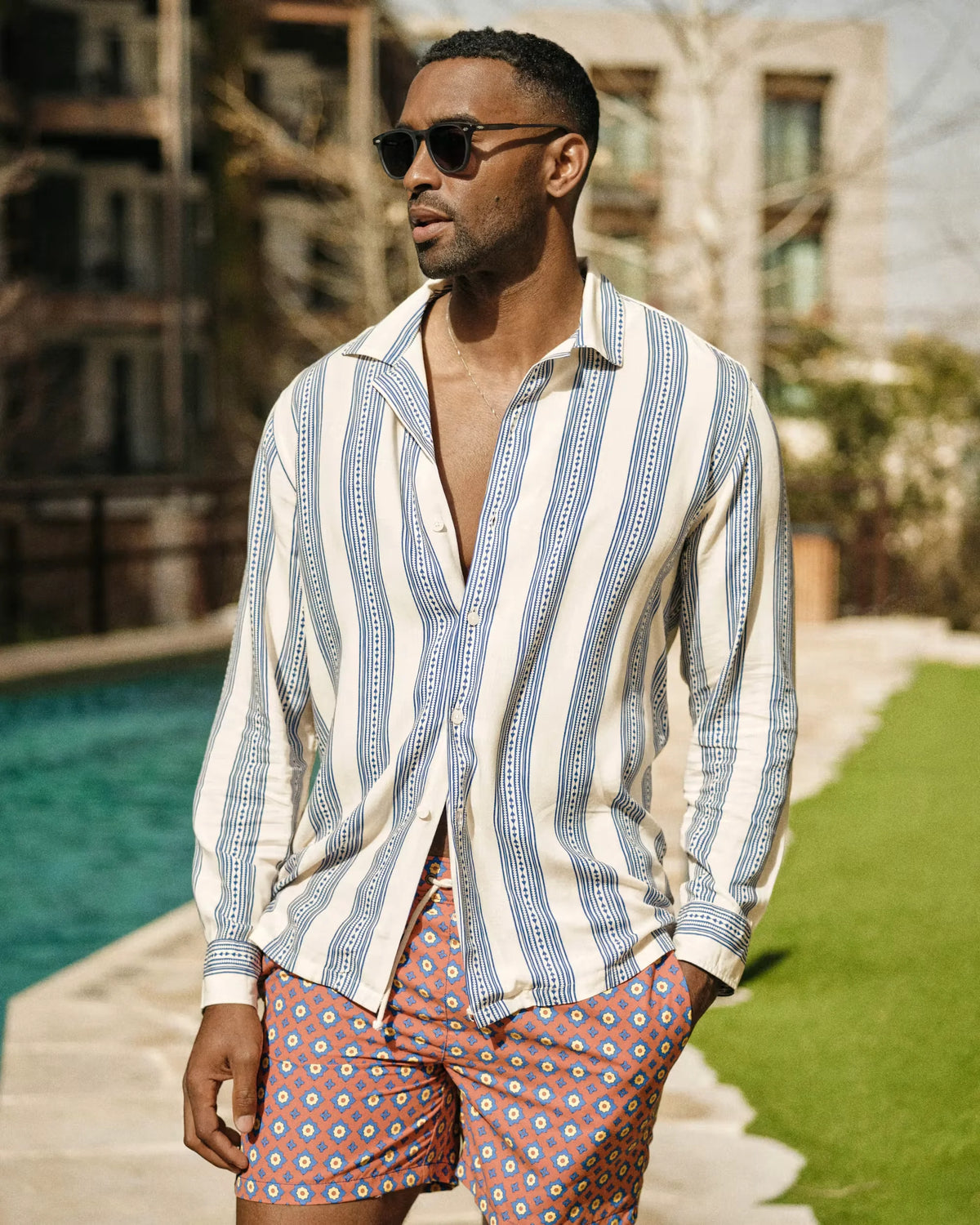 Viscose Long Sleeve Shirt