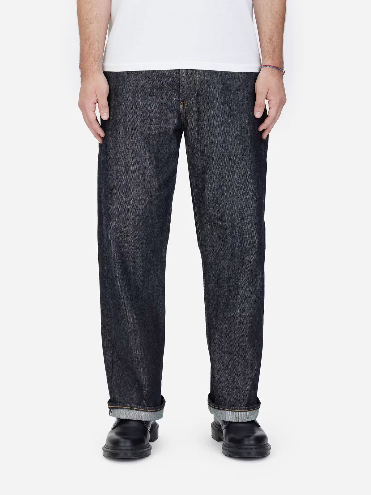 Relaxed Straight Selvedge Denim Jeans